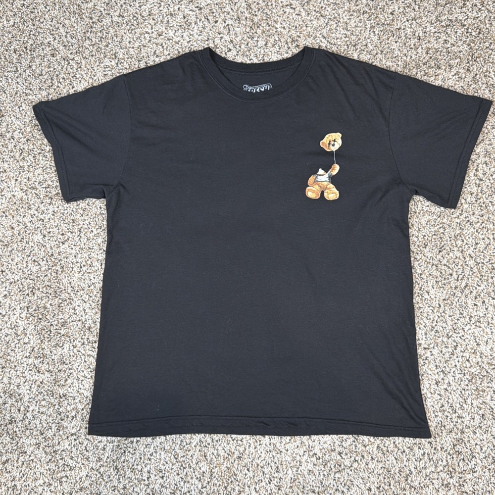Fresh Laundry Limited Edition NOTORIOUS TEDDY BEAR BLACK SHIRT XL